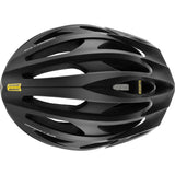 Mavic Crossride SL Elite black helmet for gravel and cross-country riding, with ventilation and adjustable straps.