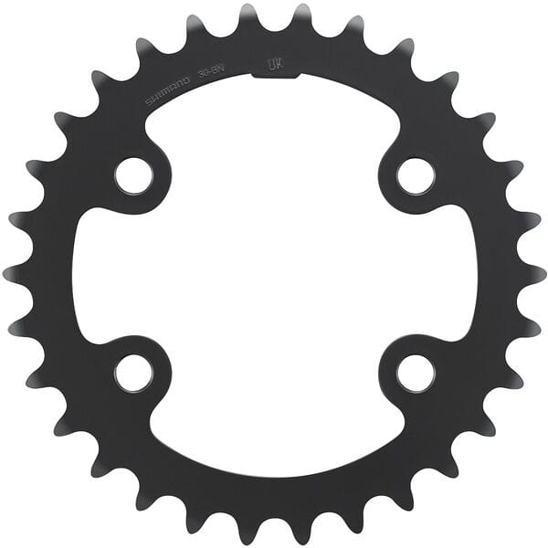 Shimano CUES FC-U6000-2 10/9 speed double chainring, 30T inner for 46-30T crankset, bike component for drivetrain.