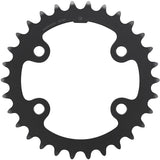 Shimano CUES FC-U6000-2 10/9 speed double chainring, 30T inner for 46-30T crankset, bike component for drivetrain.