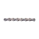 SRAM PC870 7/8-speed silver and grey bike chain with 114 links and Powerlink for efficient cycling performance
