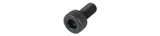 Black Trek headlight shroud assembly screw M3 x 6mm for integrated lighting, component part for bicycle headlight installation.