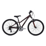 Ridgeback Serenity lightweight child mountain bike with 150-165cm frame, black and red design, suitable for kids' outdoor riding