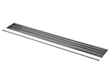 Black Bontrager DT Competition Race Nail-Head Spoke, 301mm length, for bicycle wheels, shown in a box of one.