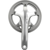 Shimano Alfine FC-S501 2-piece chainset with 170mm crank arm and single chain guard for bike components