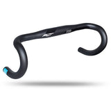 PRO PLT alloy road bike handlebar, 31.8mm clamp, compact 44cm, lightweight cycling component with aerodynamic design.