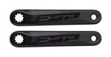 FSA Ebike Chainset CK-746-2 with black ISIS drive crank arms, 21.5mm, 165-175mm length, shown with crank and chainring