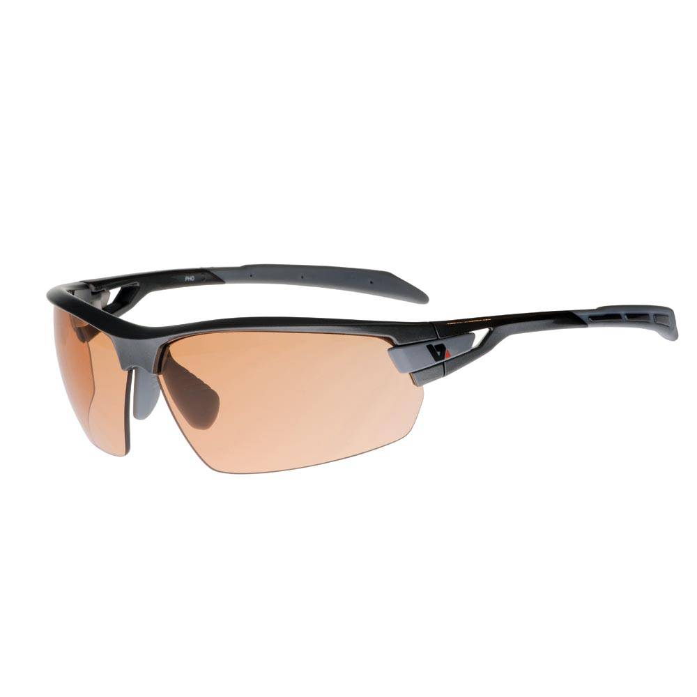 BZ Optics Pho photochromic HD copper eyewear with adjustable non-slip fit, shown in grey tint, designed for comfortable wear