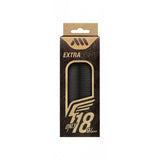 All Mountain Style Extralight Black bike grips for cross country mountain bikes, 130mm length, close-up view of textured handles.