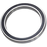M Part 6810 2RS cartridge bearing for bicycle hubs and wheels, showing the small metal bearing with rubber seals on each side