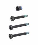 Black TQ HPR50 Drive Unit Bolt Set M8 components for secure e-bike fastening, shown in the image.