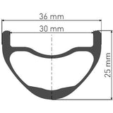 DT Swiss EXC 1501 DEG, 30 mm rim, BOOST axle, IS, MICRO SPLINE / XD, 27.5 inch rear
