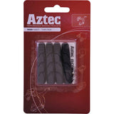 Aztec Road System brake pad inserts with 2 pairs compatible with Shimano calipers, bicycle brake components, close-up view