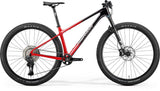 Merida Big Nine 7000 mountain bike with 29-inch wheels and Shimano Deore DI2 wireless electronic shifting, black frame