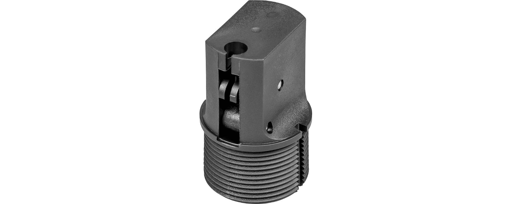 Black Bontrager Line Dropper Actuator Assembly for dropper seat post, replacement component for bike suspension systems.