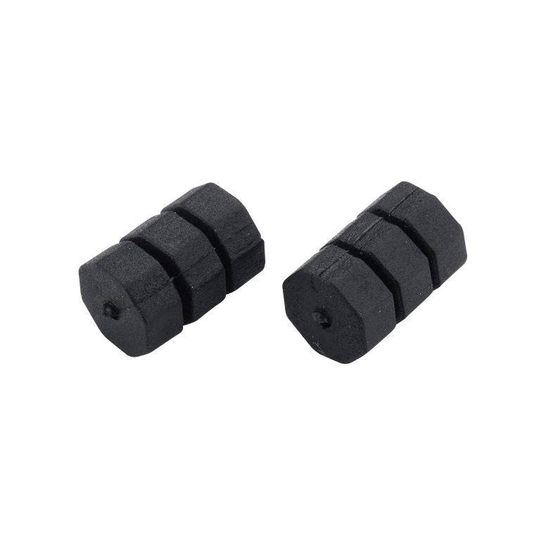 Jagwire brake and shift cable donuts for frame protection, showing black rubber components used as spare accessories.