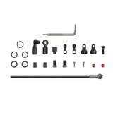 SRAM Spare - Disc Brake Hydraulic Hose Kit - Beveled Banjo -2000mmblk (Inc. Banjo, Fittings) - Flat Mount,Red22,Force22,Rival22,Force 1,Force CX1,Apex1 HRD,S700: BLACK 2000MM | Swinnerton Cycles