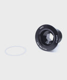 Race Face Cinch NDS M18 bolt and washer for 30mm axle cranksets, compatible with Next SL, SixC, Turbine, Atlas components