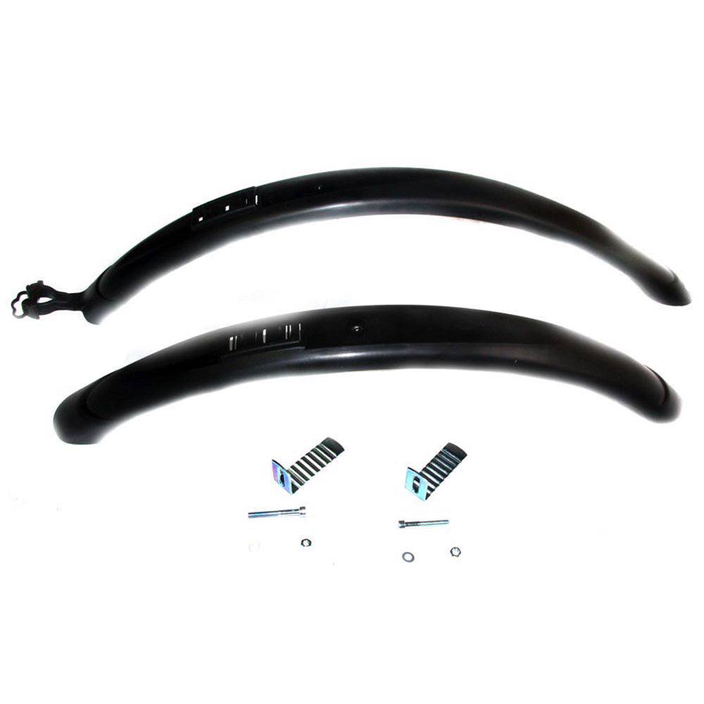 Zefal Mountain Guards Trail 45 set of mudguards for hybrid and city bikes, 28-inch/700c, designed to protect from mud and water splashes.