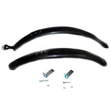 Zefal Mountain Guards Trail 45 set of mudguards for hybrid and city bikes, 28-inch/700c, designed to protect from mud and water splashes.