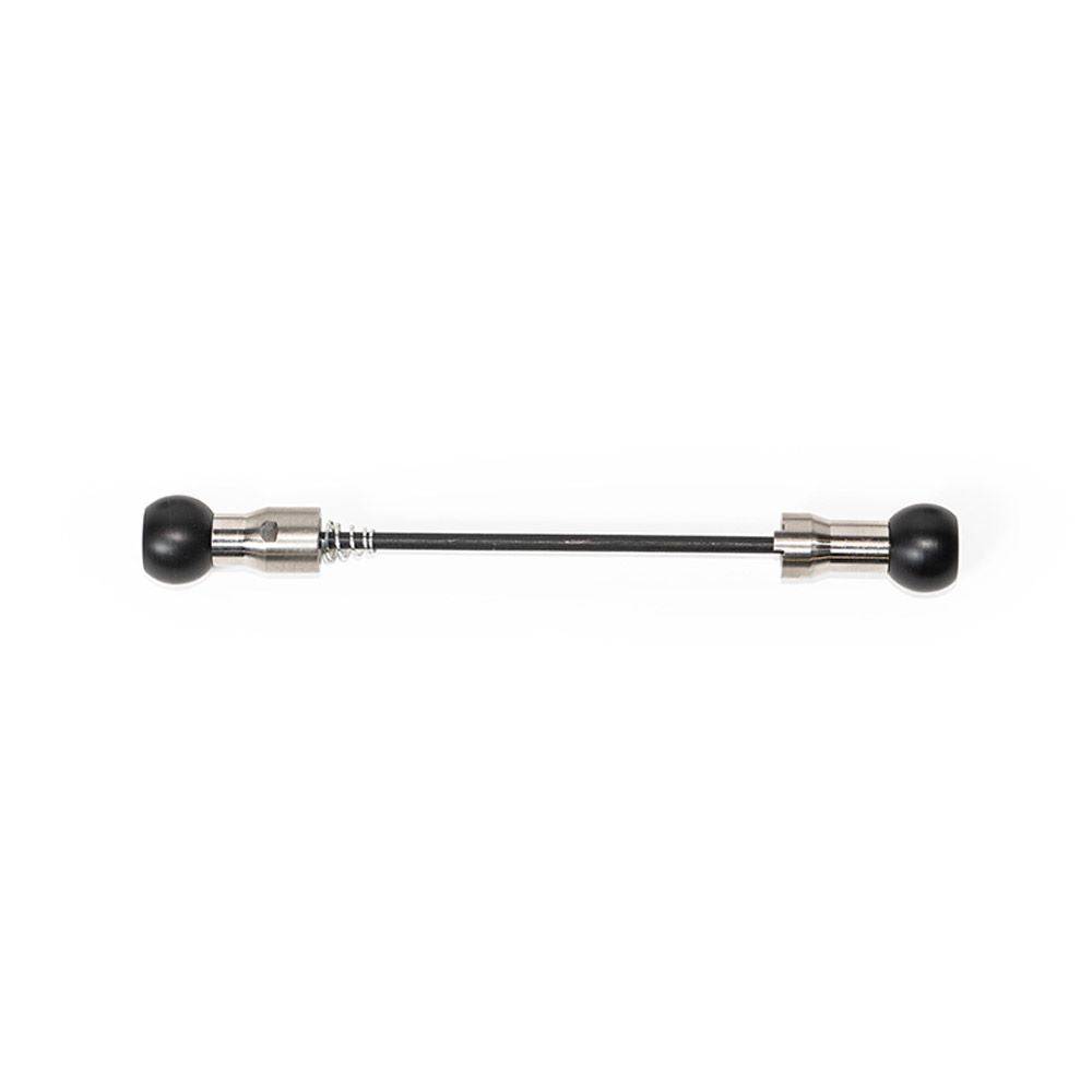 Burley Coho 5mm skewer for Coho XC cargo trailer mounts, shown as a durable metal accessory for bike trailer spares.