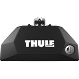 Thule 7106 Evo Flush Rail Foot Pack for low profile roof rails, set of four, car roof rack accessories with mounting hardware