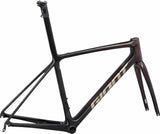 Giant TCR Advanced SL-FF road bike frameset with aerodynamic design and disc brake compatibility, shown in a sleek black finish.