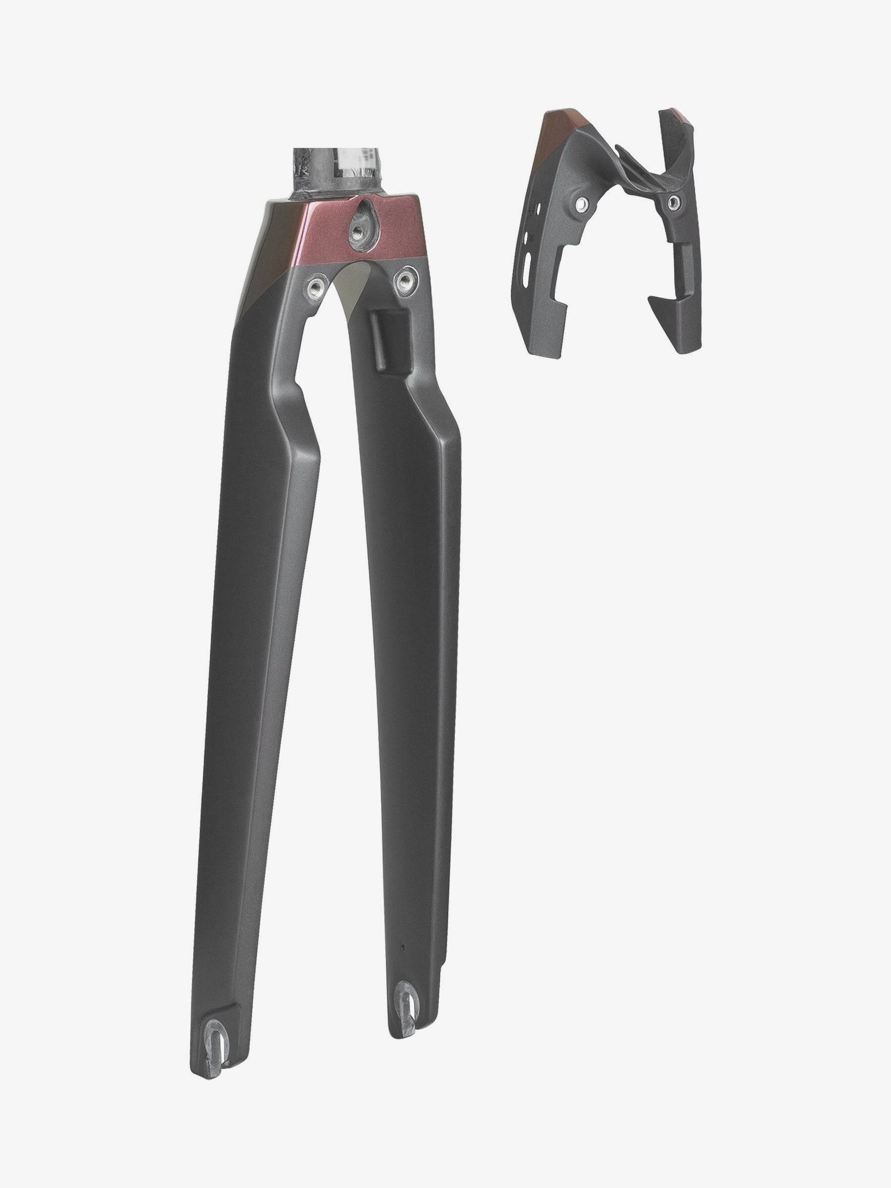 Trek Madone SLR 700C road bike fork, lightweight component for precise steering and high performance cycling.