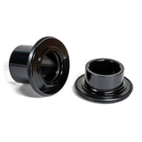 Halo GXC RD2 front axle ends hub spares for bike hubs, featuring 100mm quick release and thru-axle compatibility.