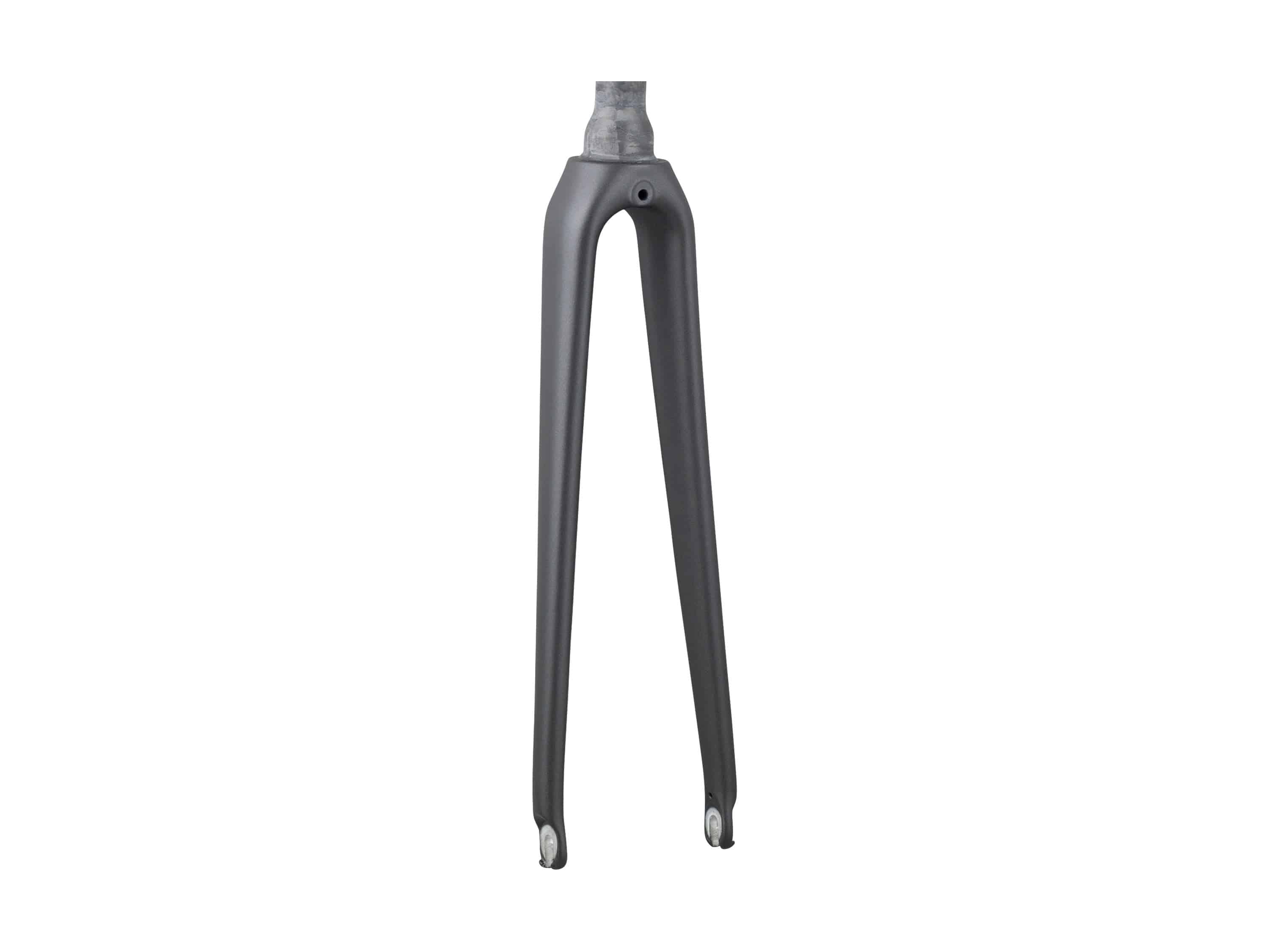 Trek 2017 Emonda SL matte black replacement 700C fork for SL and ALR models, showcasing the lightweight bike component.