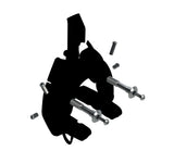 Black Trek Madone 9 integrated brake bolt kit for smooth bike braking, showcasing replacement components for Trek road bikes.