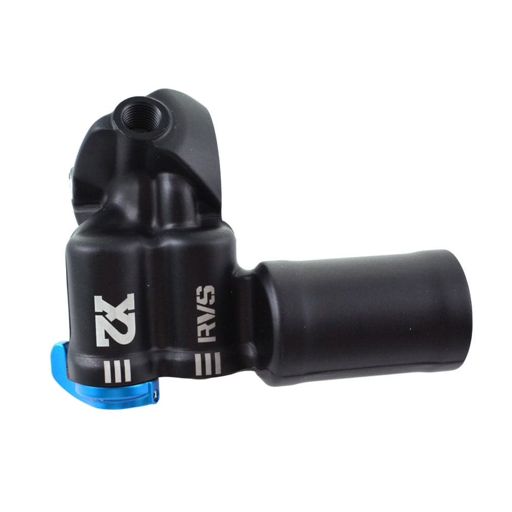 Fox Shock X2 Trunnion 2-Position Adjustable P-S Eyelet assembly for 2018 mountain bike shock absorber.