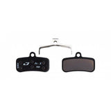 Jagwire Pro Extreme Sintered Disc Brake Pads for Shimano and RideRever MTB brake systems, showing the brake pads' detailed surface.