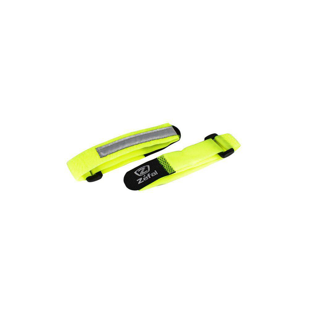 Zefal Doowah long trouser straps with reflective tape for visibility and security, designed for outdoor clothing.