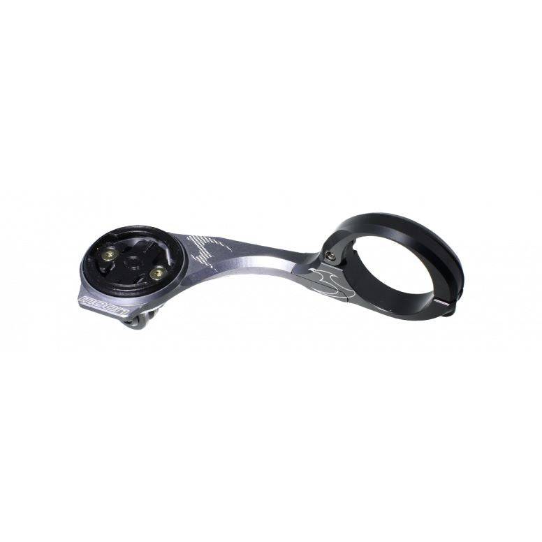 Black Moon Sport M-01-P handlebar mount for Garmin, Wahoo, and GoPro accessories on bike handlebars.