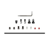 SRAM Spare - Disc Brake Hydraulic Hose Kit - Double Compression -2000mmblk-Avidcode/R,Elixir1/3,Juicy3,DB 1/3/8,Levelult/Tlm(B1),Level/T,Guide Re,G2 RE/RS/R,S9002P(Red,Force,Rival-2Petapaxs): BLACK 2000MM | Swinnerton Cycles