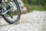 Vittoria Terreno T50 gravel tire, 700x45c, tubeless-ready, full black, durable endurance bicycle tire for mixed terrain riding.