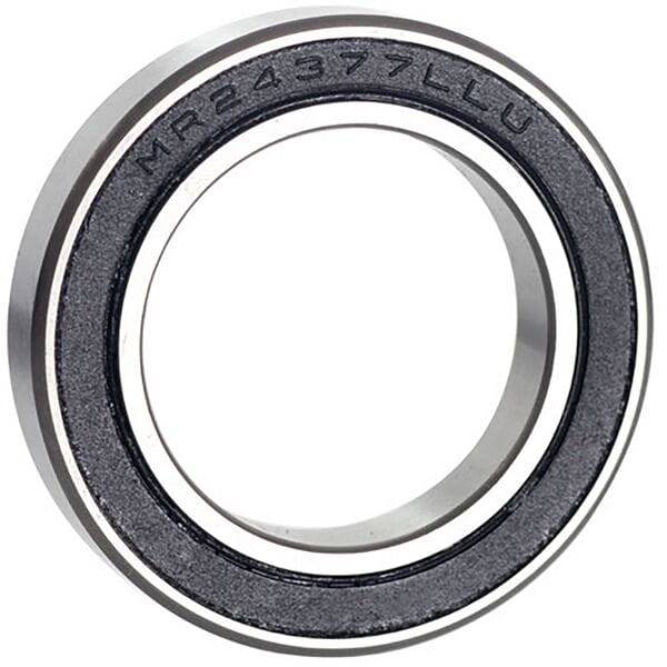 M Part bicycle cartridge bearing MR24377 2RS, 24x37x7mm, pre-greased bicycle component with multemp SRL in a close-up image.