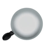 M Part Ding Dong bike bell on 22.2mm handlebars, retro steel design, loud 60mm bell for bicycle accessories.