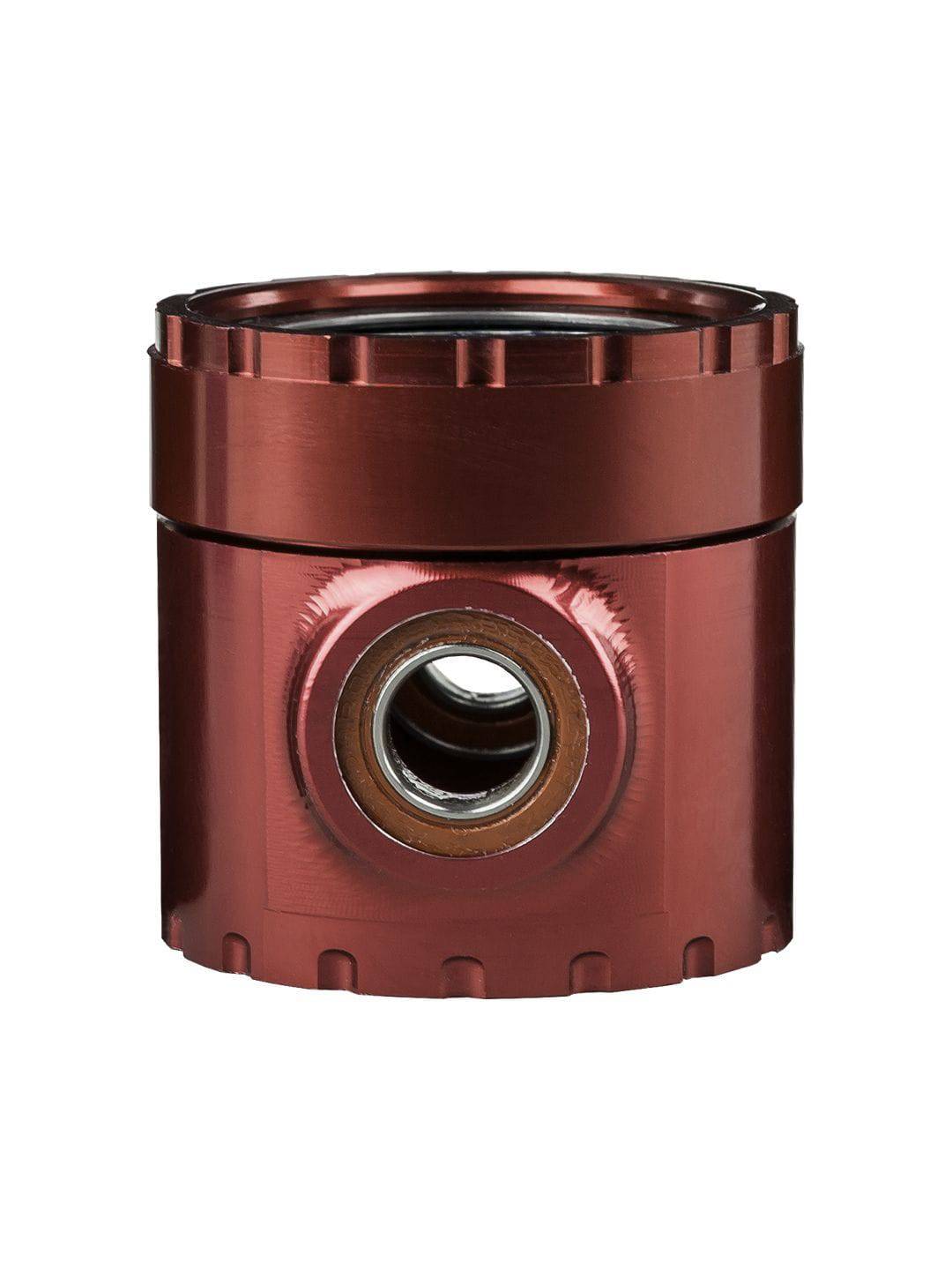 Trek Domane IsoSpeed front coupler assembly in red, bicycle component for front IsoSpeed replacement on Trek road bikes.