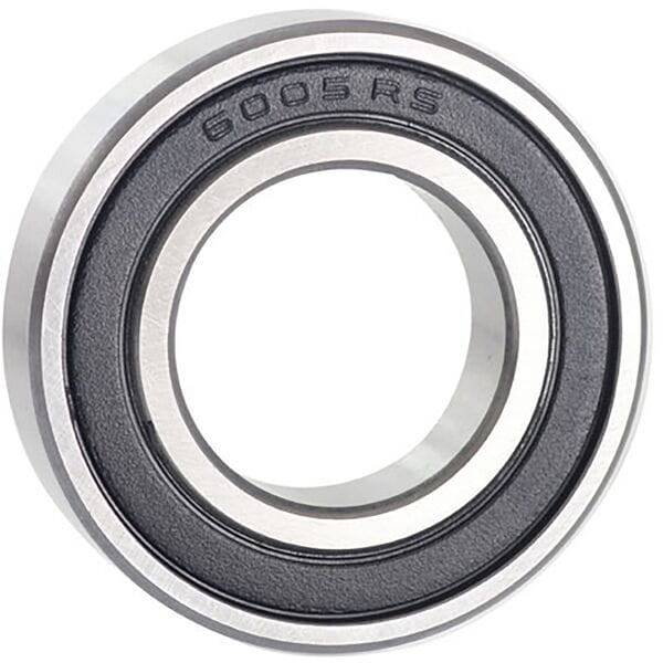 M Part bicycle cartridge bearing 6005 2RS, pre-greased hub bearing with 25x47x12mm dimensions, designed for bike components.