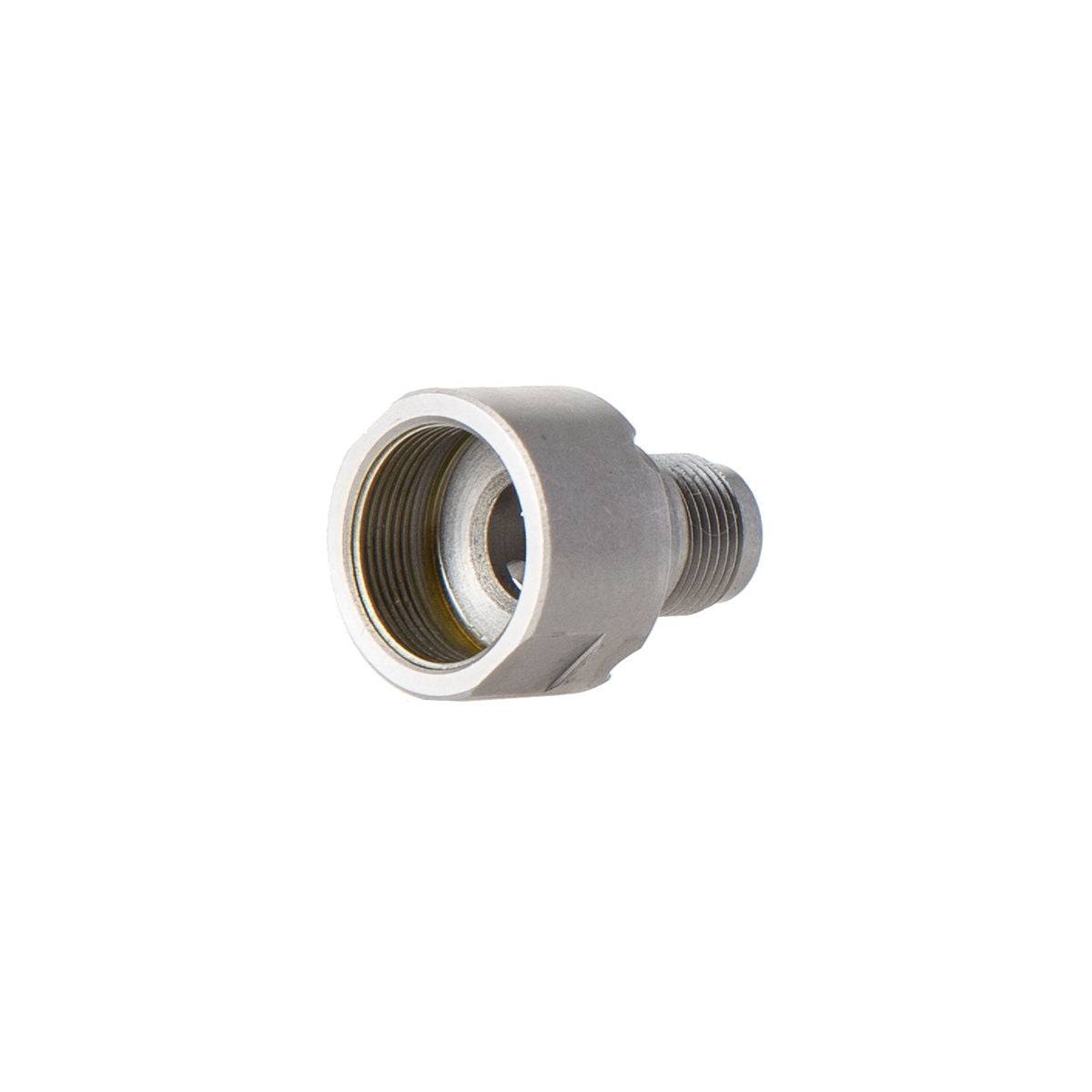 Fox Factory Series suspension component, damping adjust piston stud for fork upgrade, shown in close-up image.