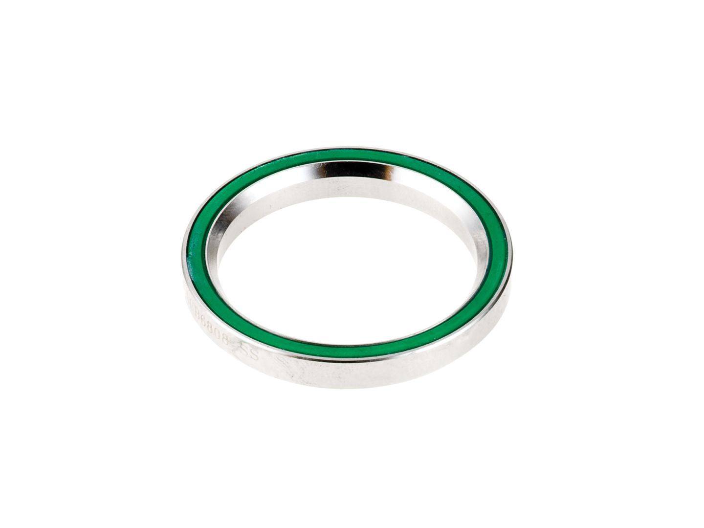 Grey Trek E2 FSA 36-Degree Lower Headset Bearing for Trek bike frames, showcasing a high-quality bicycle component.
