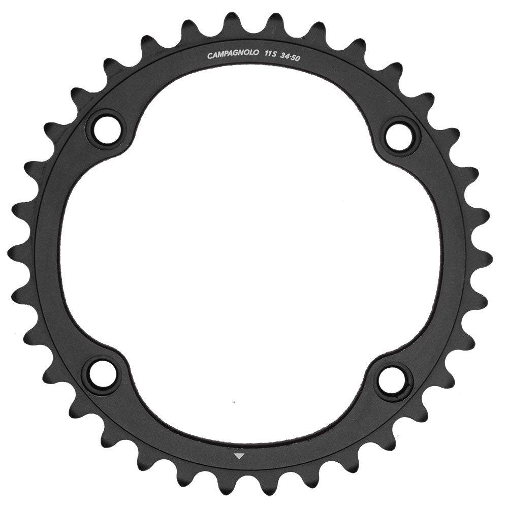 Campagnolo Potenza 11-speed chainring with 112/145 PCD for road bike drivetrain upgrade, shown in the image.