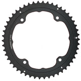 Campagnolo Potenza 11-speed chainring for road bike drivetrain, 112/145 PCD, component upgrade with black finish.