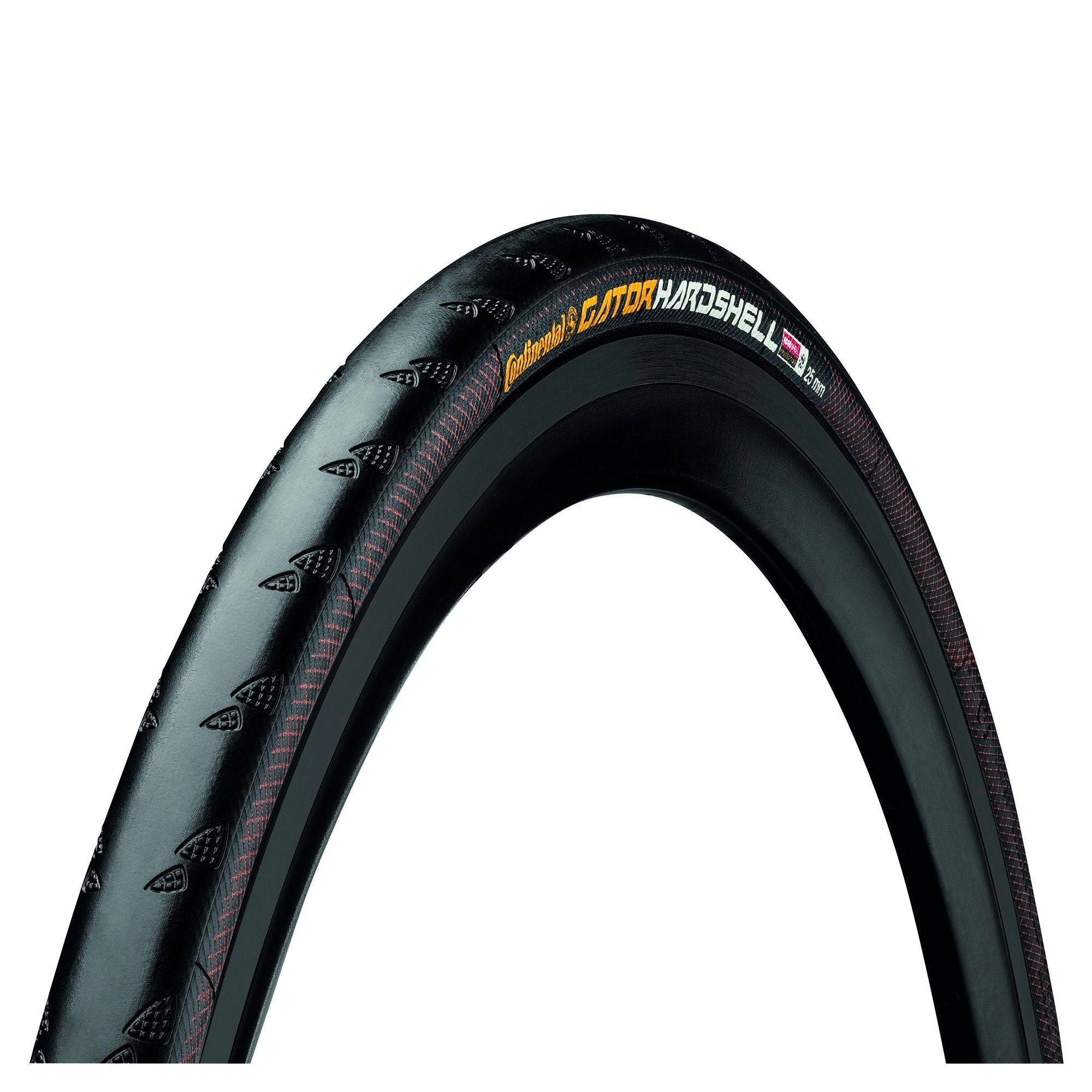 Continental Gator Hardshell Tyre - Wire Bead: BLACK/BLACK 700X25C | Swinnerton Cycles