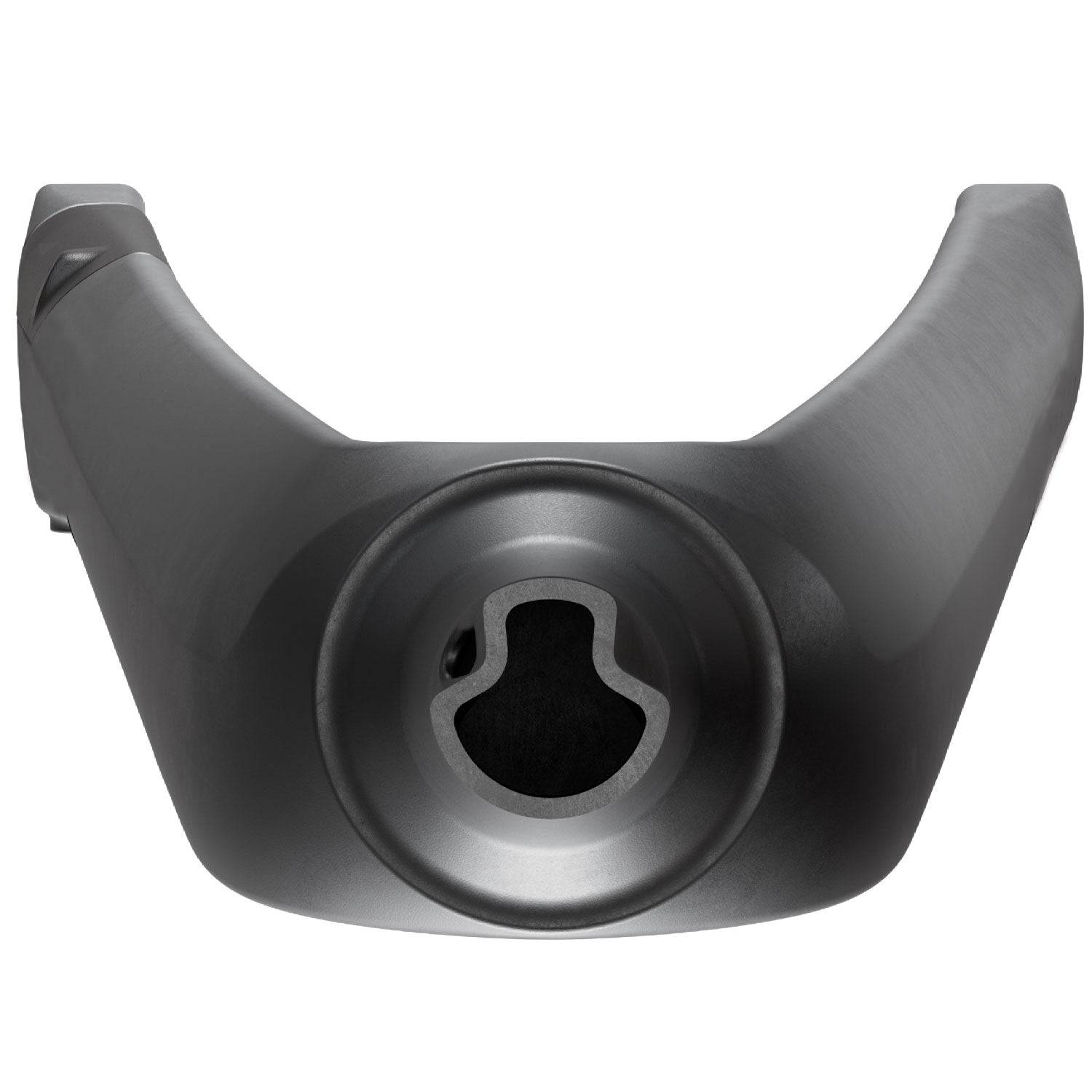 Columbus Futura Trefoil 1 1/2 tapered fork in raw unpainted finish with flat mount disc brake mounts, bicycle component part