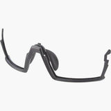 Madison Eyewear Engage matte black replacement nose piece for Cipher frames, showing the spare nose part on a plain background.