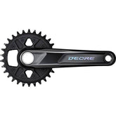 Shimano FC-M6100 Deore chainset, 12-speed, 55 mm chainline