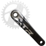 Shimano XTR FC-M9220 12-speed crankset with 165mm crank arms and 55mm chainline, without chainring, bicycle bike component