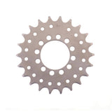 Problem Solvers Track Sprockets disc mount fixed cog for fixed-gear bikes, 22-tooth cycling component, metal construction.